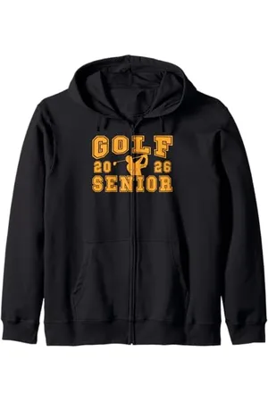 Class of 2026 Graduation Shirts Golf Senior Golf de nuit Senior 2026 Graduation 21 Sweat à Capuche