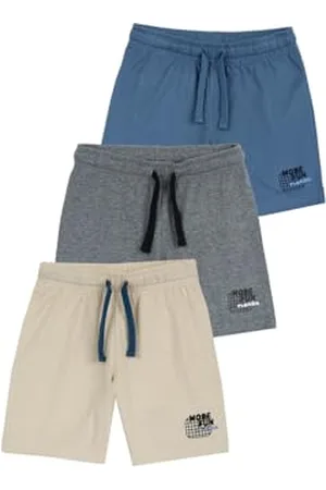 chicco Shorts Enfant, Ensemble De 3 Bermudas Confortables Et Pratiques, en Tissu Doux, avec Taille Élastiquée, Idéaux pour Le Printemps Et L