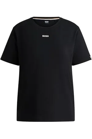 HUGO BOSS CI Shirt Pyjama, Black, M Women