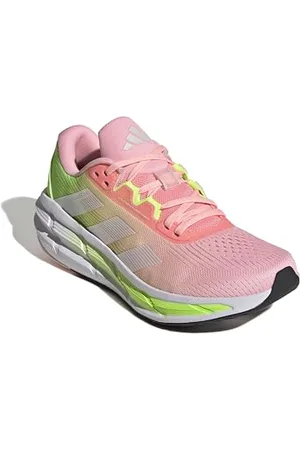 adidas Femme Questar 3 Running Shoes Chaussures de Course, Pink Spark/Halo Silver/Lucid Lemon, 36 2/3 EU