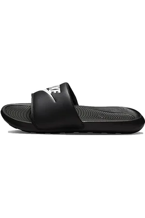 Nike Homme Victori One Slide Basket, Noir Blanc Noir, 48.5 EU