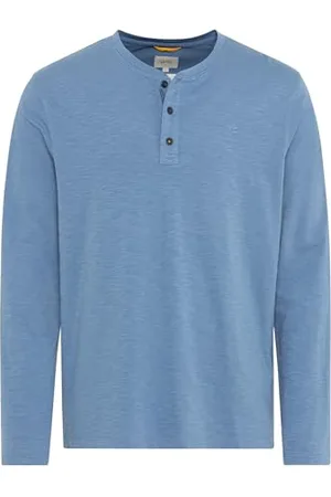 Camel Active 409675-3T05 T-Shirt, Bleu élémentaire, L Homme