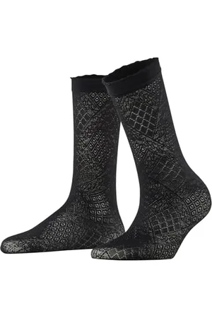 Falke Ultra Romantic W SO transparent motif fantaisie 1 paire, Chaussettes Femme, , 35-38