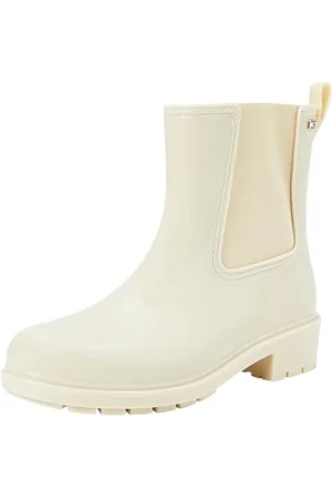 Tommy Hilfiger Women FLAG RAINBOOT, Country Ivory, 37 EU