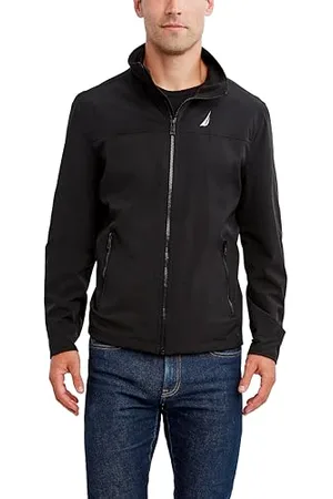 Nautica Veste Coupe-Vent légère et Extensible avec Fermeture éclair intégrale pour l