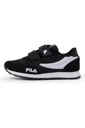Fila Orbit Revolution Velcro Kids Basket, Black, 30 EU