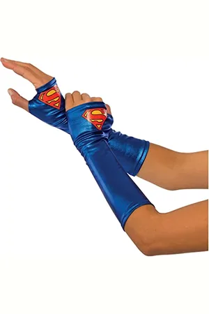 Superman DC Comics Supergirl Costume Gauntlets Adult One Size