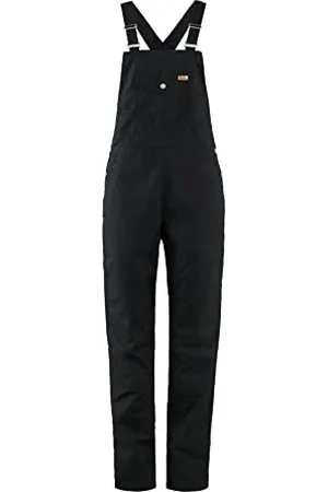 Fjällräven Fjallraven 87030-550 Vardag Dungaree Trousers W/Vardag Dungaree Trousers W Pants Femme Black Taille L
