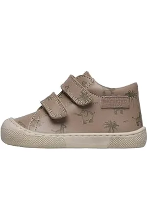 Naturino Barefoot Amur VL Calf PR.Savana Taupe-Militare Chausson pour Nourrisson, , 23 EU