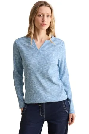 CECIL B322609 T-Shirt avec Structure côtelée, , XL Femmes
