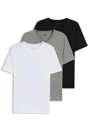 HUGO BOSS T- Shirt VN Co/Tshirtvn 3p Classic, Assorted Pre-pack999, S Homme