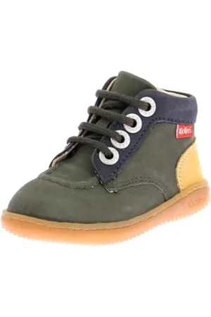 Kickers Kickiconic, Bottillons Mixte, Jaune, 26