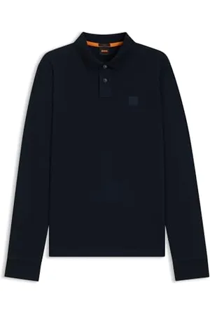 HUGO BOSS BOSS Hommes Passerby Polo Slim en Coton Stretch à Patch logoté