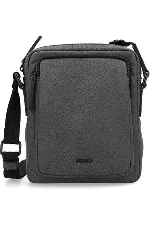 Picard Sac à bandoulière décontracté en Cuir véritable pour Homme - Petit - avec Fermeture éclair - pour Tous Les Jours, Les Sorties, Les Affaires, , Taille Unique, Sac à bandoulière