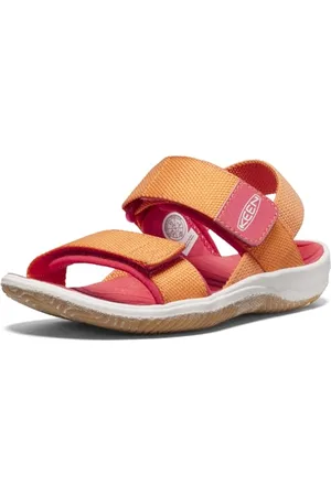 Keen Elle Backstrap Sandales Bride arrière, Tangerine/Cayenne, 24 EU