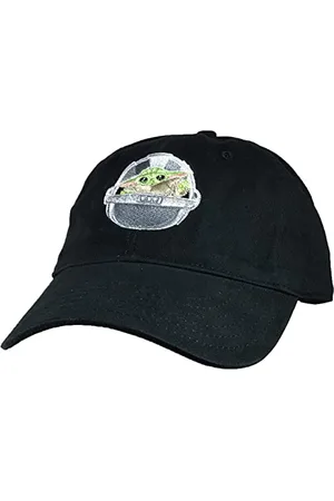 STAR WARS The Mandalorian The Child Baby Yoda Pram Baseball Cap Hat Black