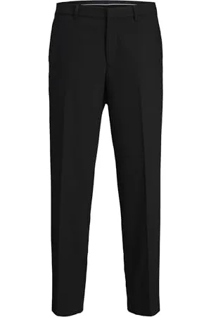 JACK & JONES Premium Pantalon habillé JPRTHEO Pantalons de Tailleur Regular Fit Black 54 Black 54