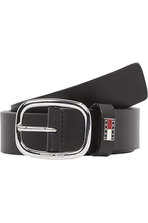 Tommy Hilfiger Ceinture Femme Oval Cuir, , 85 cm