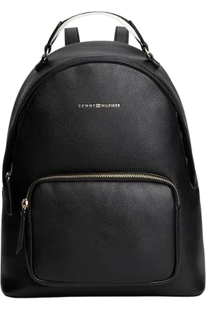 Tommy Hilfiger Sac à Dos Femme Logotape Moyen, Noir (Black), Taille Unique