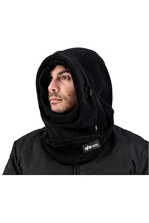 Alpha Industries Alpha Fleece Hood Cagoule Unisexe Black