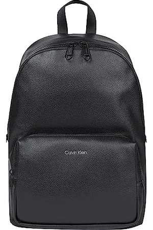 Calvin Klein Homme Sac à Dos en Similicuir Recyclé, , Taille Unique