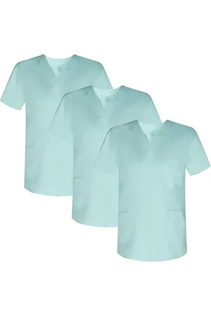 MISEMIYA Pack 3 Pcs-Casaca Sanitario Unisex Mz-3-817 Chemise de Brosse médicale, , 5XL (Lot de 3) Mixte