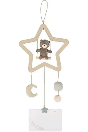Kaloo Reves de Douceur - Mon Mobile en Bois Personnalisable - 50 cm - Mobile en Bois pour Bébé - Décoration de Chambre - Dès la Naissance, K220002