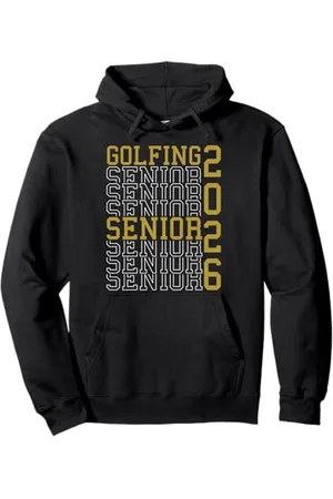 Class of 2026 Graduation Shirts Golf Senior Golf de nuit Senior 2026 Graduation 46 Sweat à Capuche