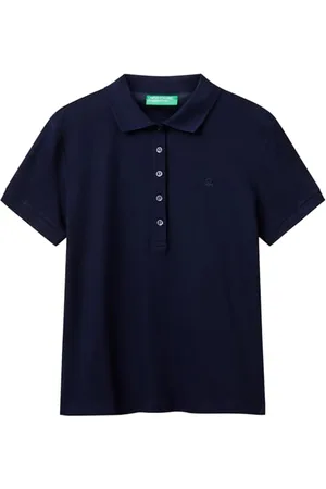 Benetton Maglia Polo M/M 3tqjd300w, , Large Femmes