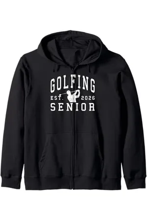 Class of 2026 Graduation Shirts Golf Senior Golf de nuit Senior 2026 Graduation 4 Sweat à Capuche