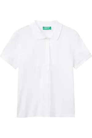Benetton Maglia Polo M/M 3tqjd300w, , Large Femmes