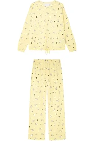 Women secret Long Pyjama Multilicense Happy Snoopy, , M Femme