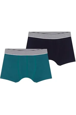 Petit Bateau A0CMG Boxers, , 6 Ans (Lot de 2) Garçon
