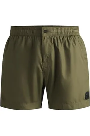 HUGO BOSS Hommes Toni Short de Bain entièrement doublé avec Monogramme Double B