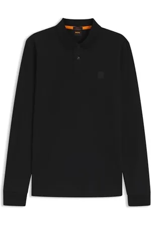 HUGO BOSS Hommes Passerby Polo Slim en Coton Stretch à Patch logoté