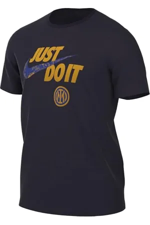 Nike Inter Milan HM5098-498 T-Shirt de Football pour Homme Bleu foncé Taille S