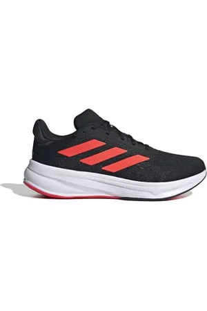 adidas Homme Response Super M Running Shoes Chaussures de Course, Core Black/Solar Red/Core Black, 41 1/3 EU