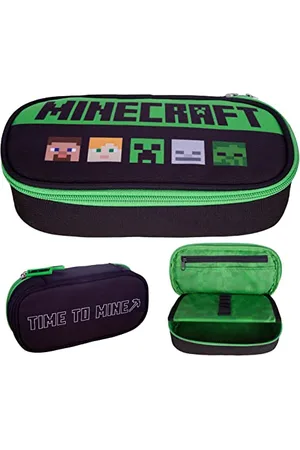 ASTRA Minecraft Trousse à Crayons Crepper, Grande capacité, , Trousse