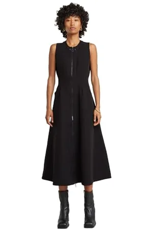 G-Star RAW Corset Flare Kleid Sleeveless Robe, , L Femmes