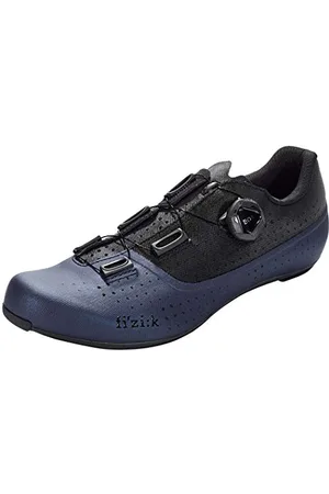 Fizik Mixte R4 Tempo Overcurve Chaussures de Cyclisme, Bleu/Noir, 45 EU