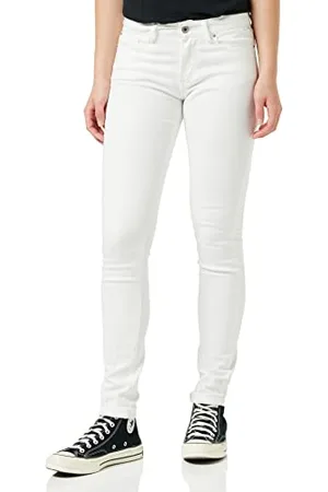 Replay Jean Femme Stretch, Blanc (White 001), 28W / 30L