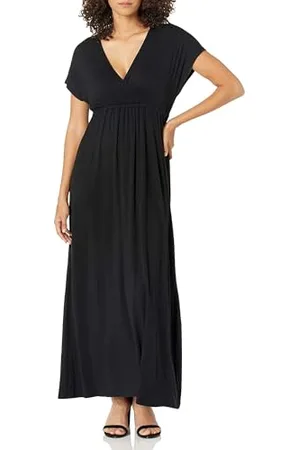 Amazon Robe Longue cintrée (Disponible en Grande Taille) Femme, , M