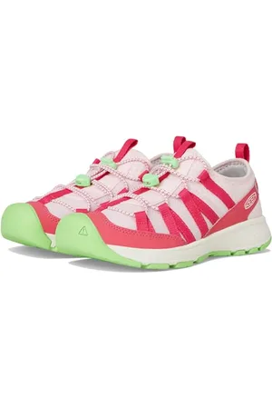 Keen Motozoa Sneaker Baskets, Raspberry/Summer Green, 28 EU