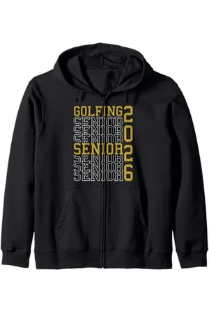 Class of 2026 Graduation Shirts Golf Senior Golf de nuit Senior 2026 Graduation 46 Sweat à Capuche