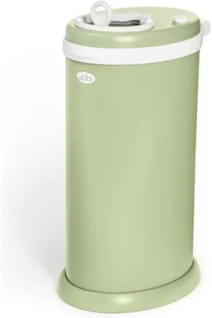 Ubbi Stainless Steel Nappy Pail, Odor Locking, No Special Bag Required, Award-Winning, Registry Must-Have