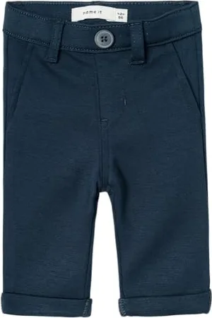 NAME IT NBMSILAS Slim Comfort Pant 1150-GS Noos, Pantalons Chino Bébés garçons,