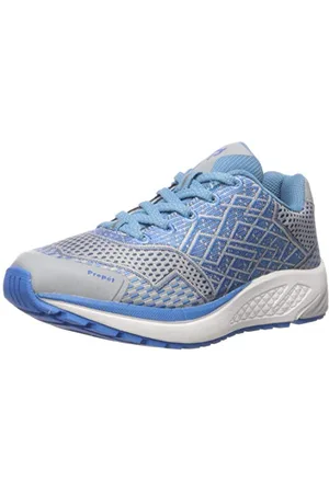 Propet One Chaussures de Course One pour Femme, Bleu/argenté, 40.5 EU