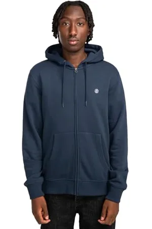 Element Cornell Classic - Sweat à Capuche zippé - Homme - Bleu.