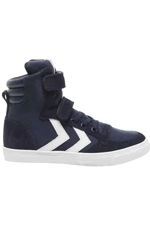 Hummel Mixte Enfant Slimmer Stadil High Jr, Bleu, 40 EU