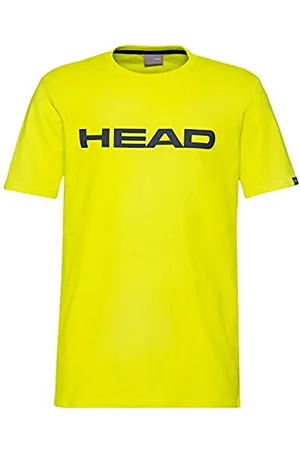 Head Club Ivan T-Shirt JR, Mixte Enfant, Jaune/Bleu Foncé, L